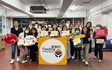 香港中文大學專業進修學院　校友學生參與樂餉社麵包收集活動　攜手關愛社區